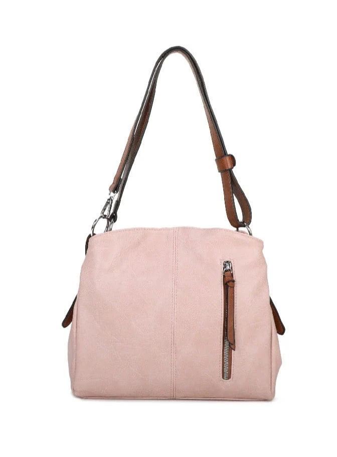 Double Compartment Handbag / Shoulder Bag with Adjustable Strap - Image 10