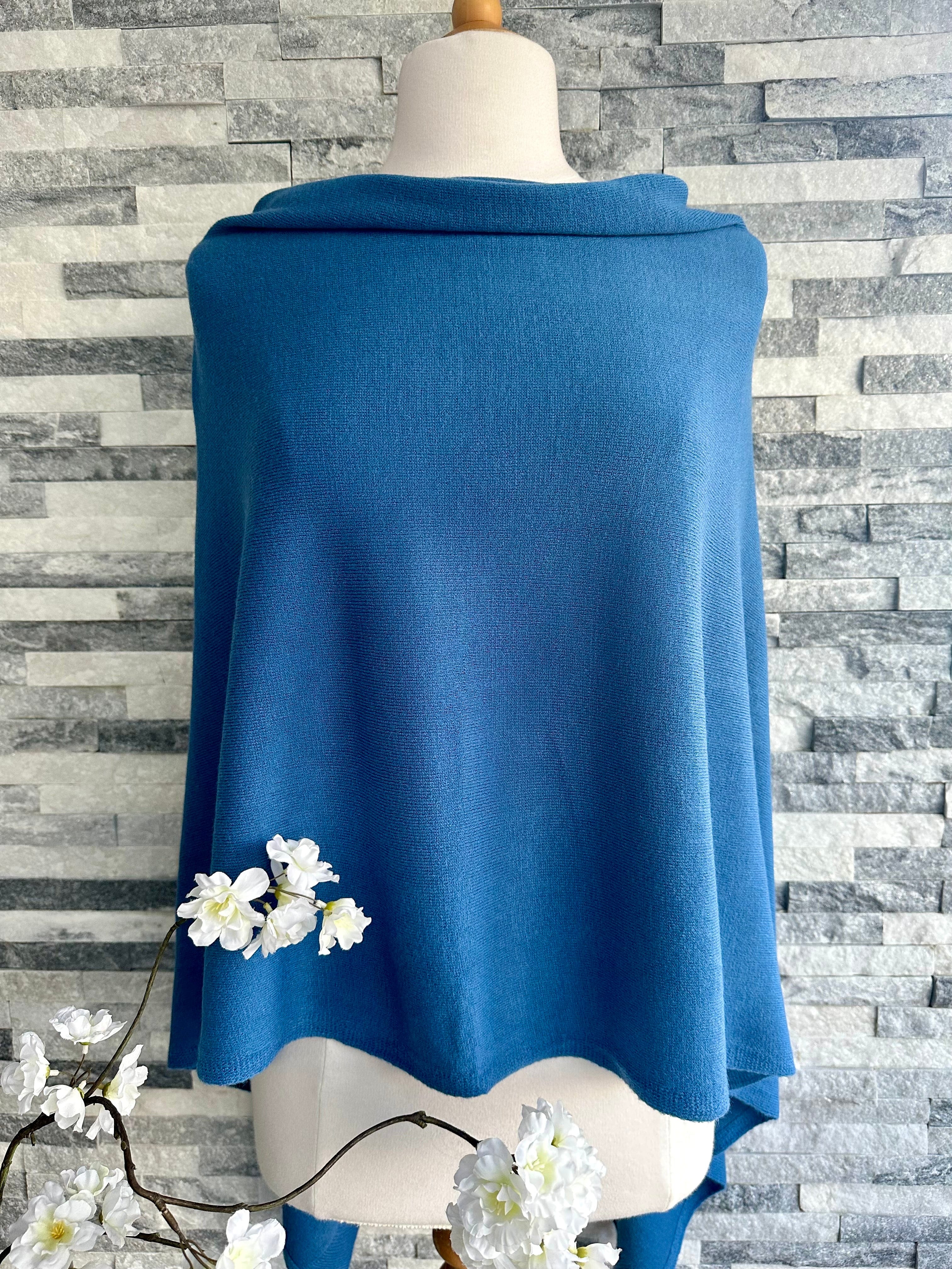 Light Weight Summer Poncho Fine Knit , available in 29 Colours. - Image 29