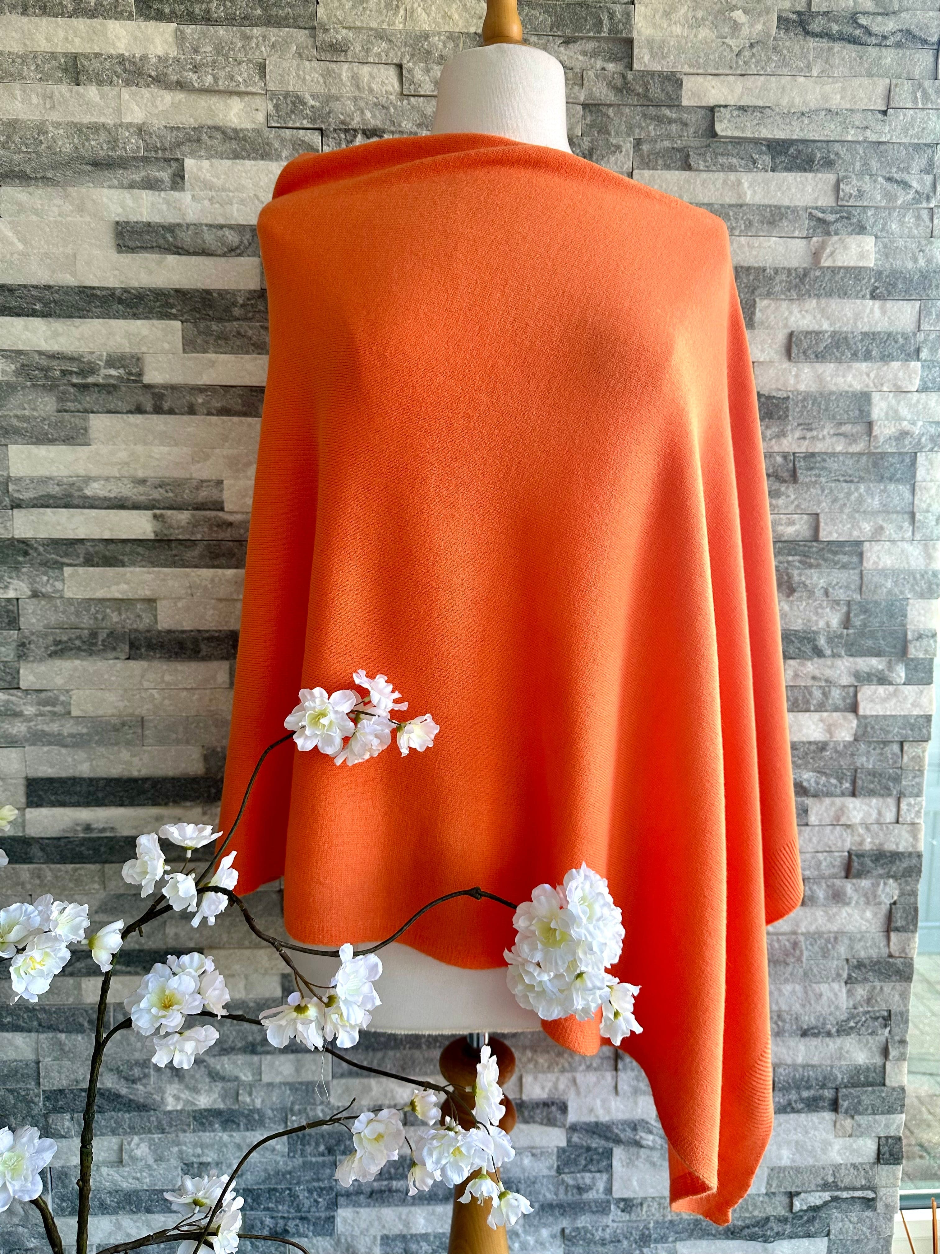 Light Weight Summer Poncho Fine Knit , available in 29 Colours. - Image 39