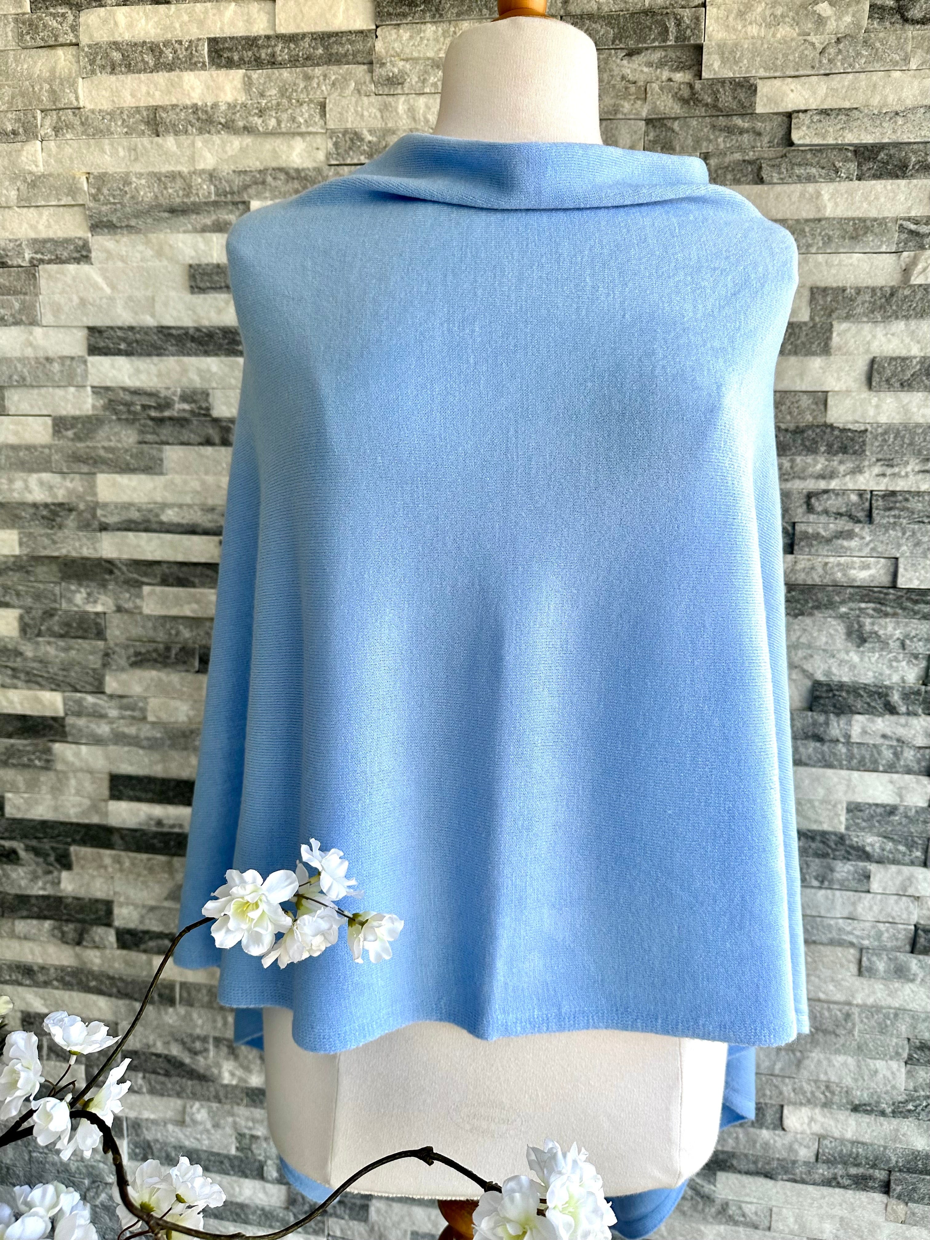 Light Weight Summer Poncho Fine Knit , available in 29 Colours. - Image 41