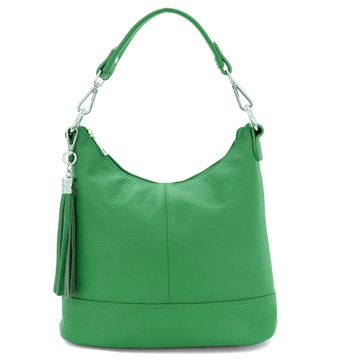 Italian Leather Bucket Bag Shoulder Bag / Crossbody Bag with Removable Tassel , 9 Colours available. - Image 14