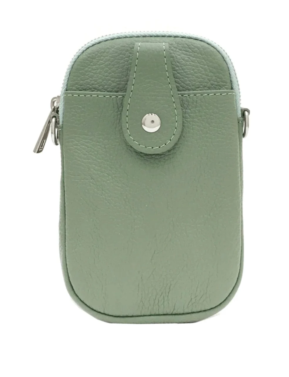Italian leather crossbody phone bag - lots of colours available - Image 22