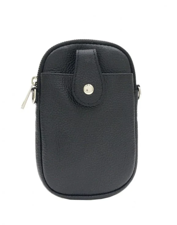 Italian leather crossbody phone bag - lots of colours available - Image 40