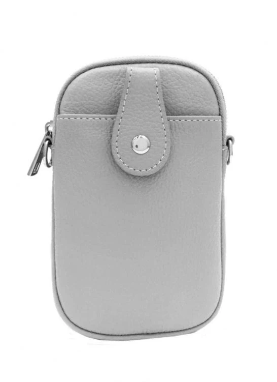 Italian leather crossbody phone bag - lots of colours available - Image 41