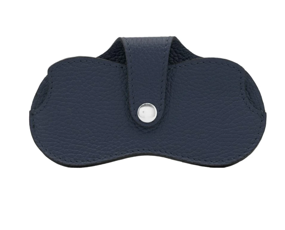 Italian Leather Glasses Protector Case . - Image 18