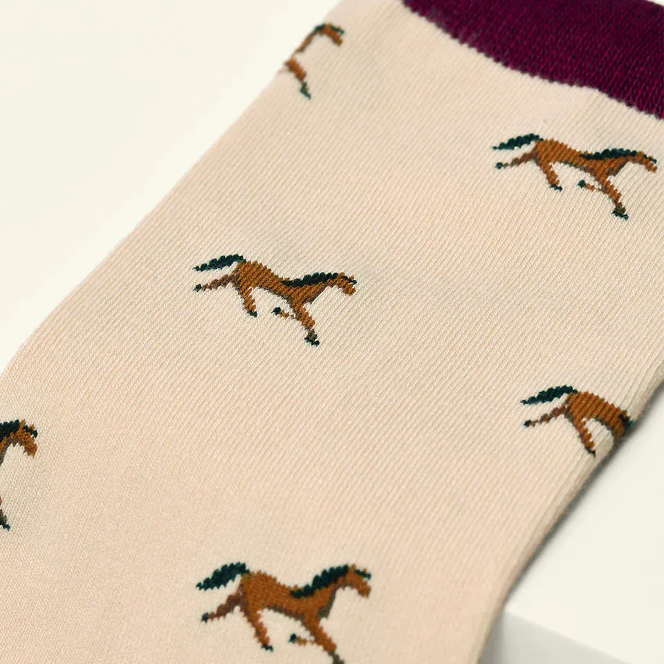 KOSI The Horse Bamboo Ladies Socks - Image 2