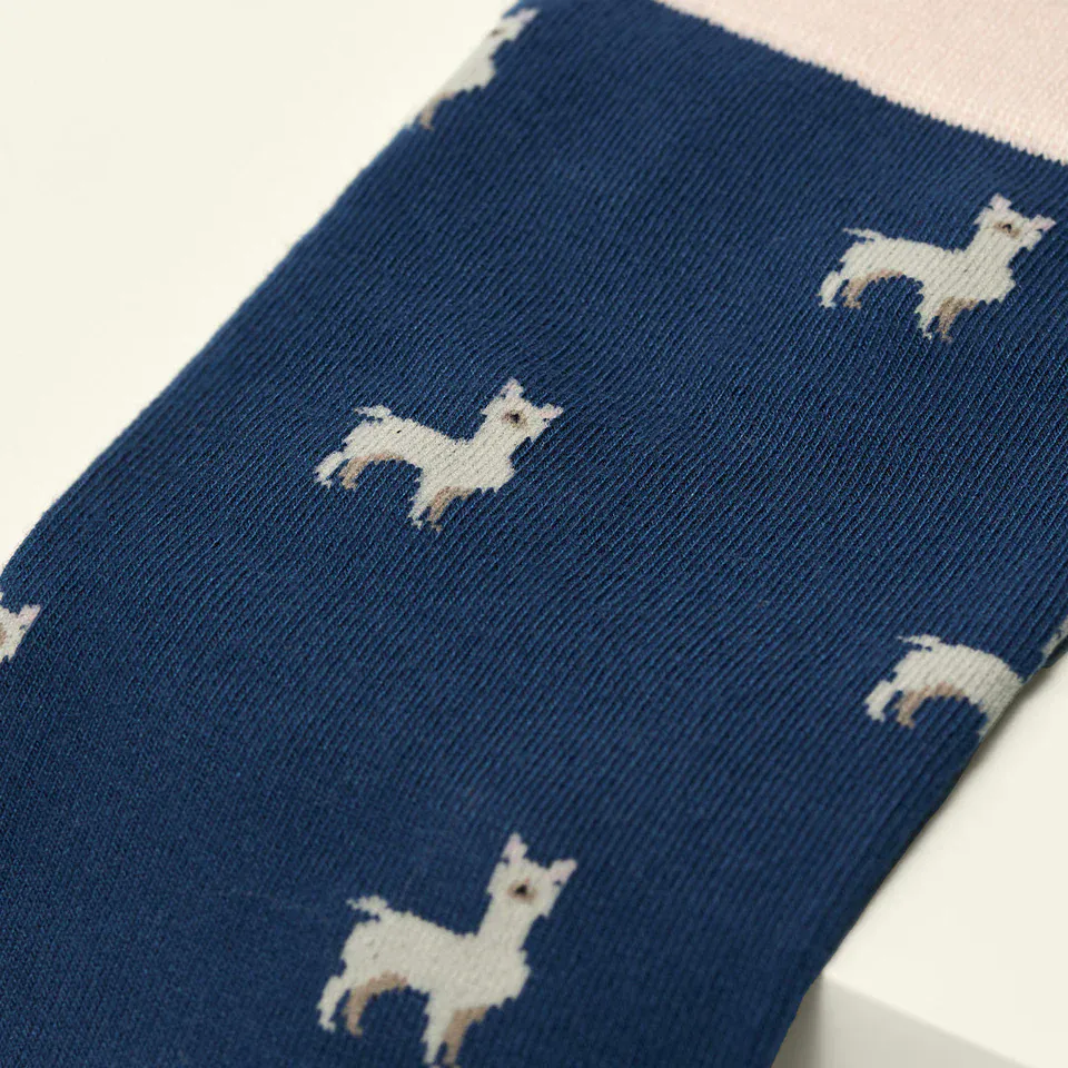 KOSI The Llama Bamboo Ladies Socks - Image 2