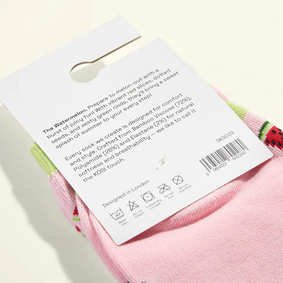 KOSI The Watermelon Bamboo Socks Ladies - Image 3