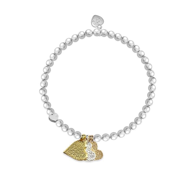 Life Charms Silver,Gold and Rose Plated Special Niece Bracelet with gift box - Image 2