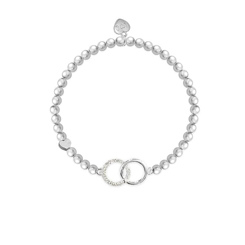 Life Charms Silver Plated Gorgeous Granddaughter Bracelet with gift box - Image 2