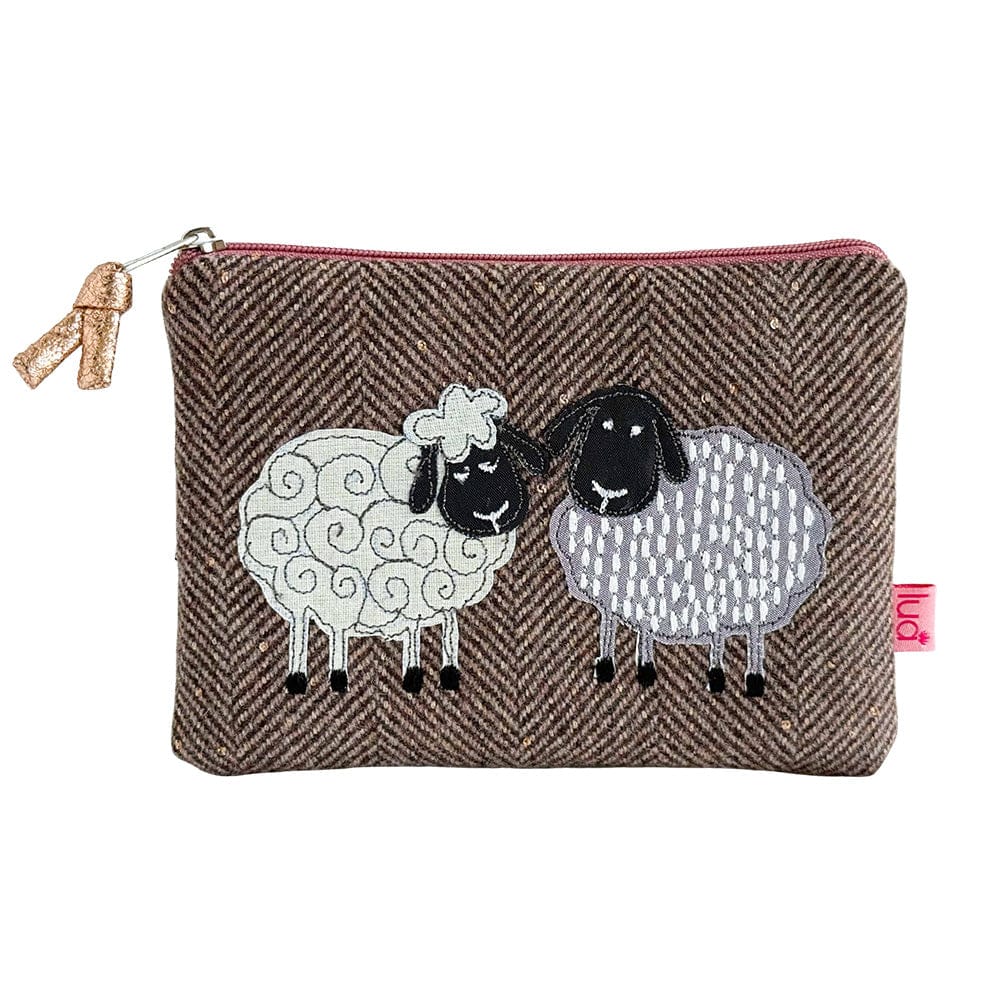 Lua  Herringbone Purse with a Sheep Design. - Image 2