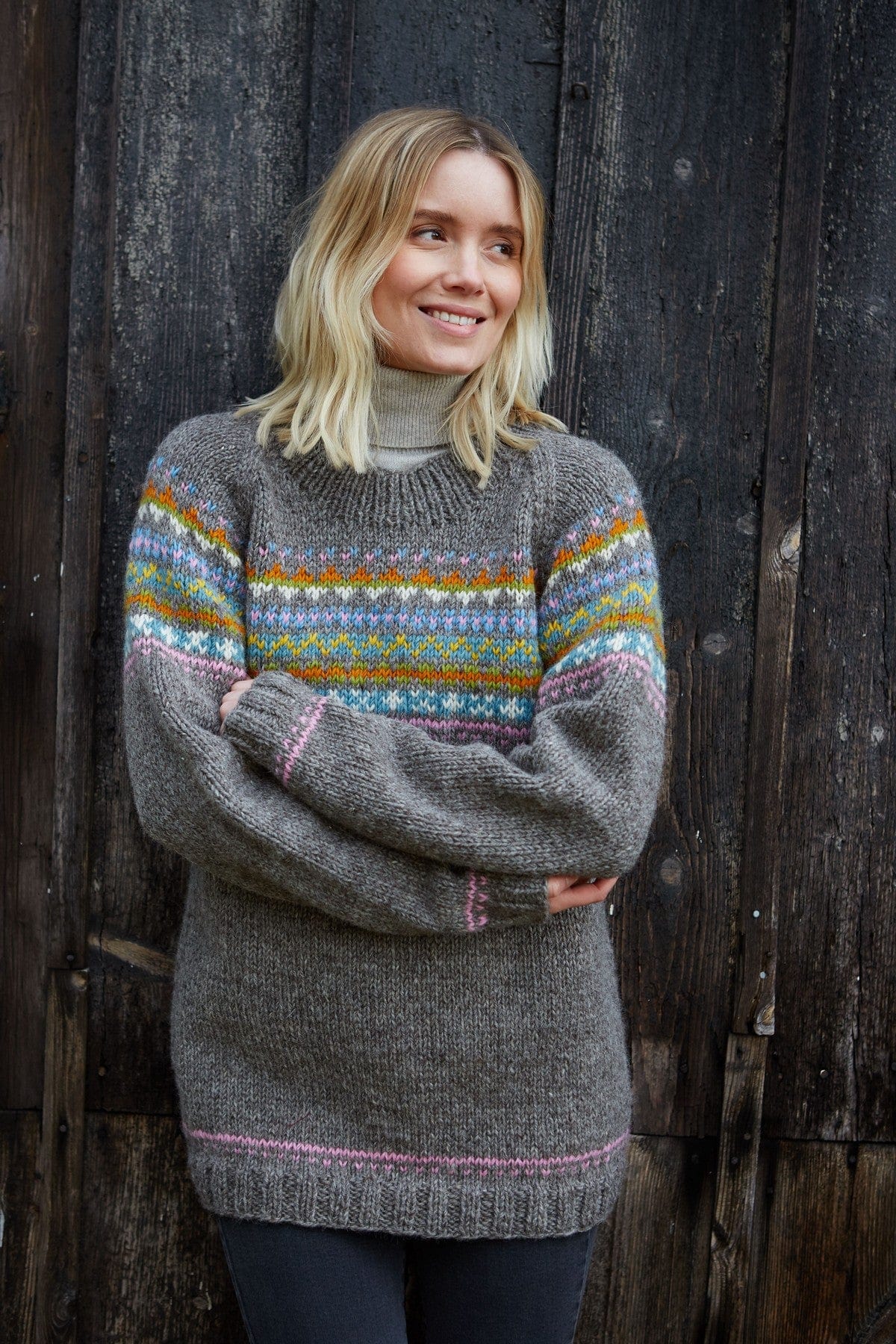 Pachamama Braemar Sweater Jumper Womens, Hand Knitted - Image 4