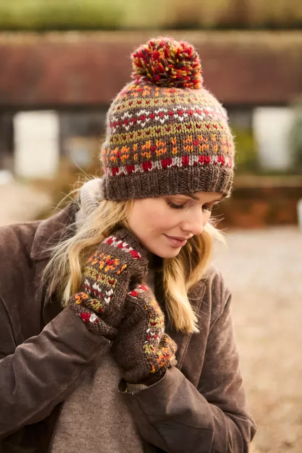 Pachamama Inveraray (Merino) Handwarmer Earth - Image 4