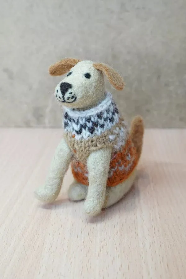 Pachamama Laura The Labrador Dog Ornament , Handmade, Fairtrade. - Image 4