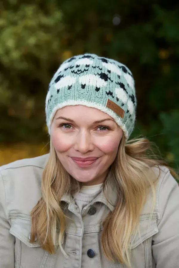 Pachamama Sheep (Merino) Beanies GREEN - Image 5