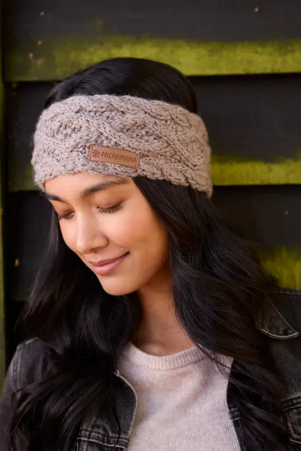 Pachamama Sheep (Merino) Headband Mushroom - Image 3