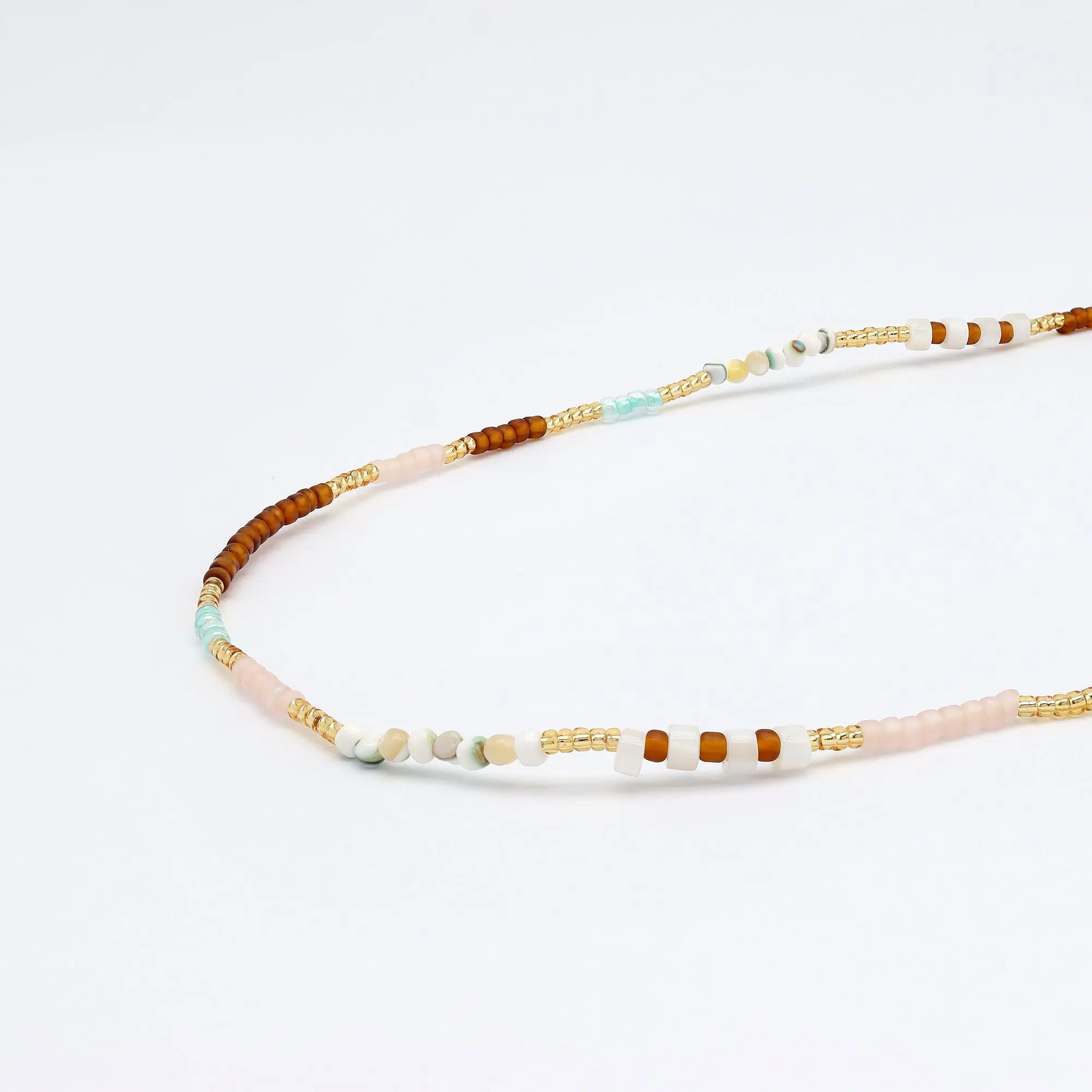 Pineapple Island Alam Dainty Beaded Necklace - Image 4