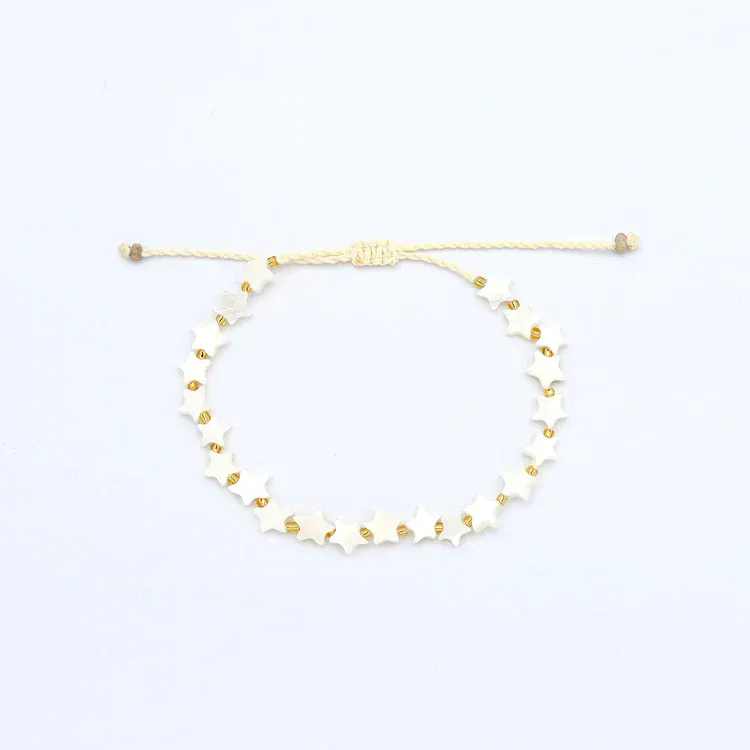 Pinapple Island Surgawi Mother of Pearl Star Bracelet - Image 2