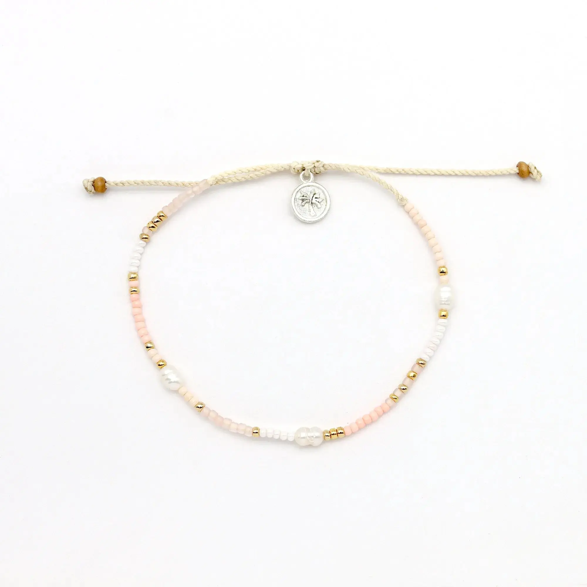 Pineapple Island Giada Cinta Pearl Beaded Surf Bracelet - Image 4