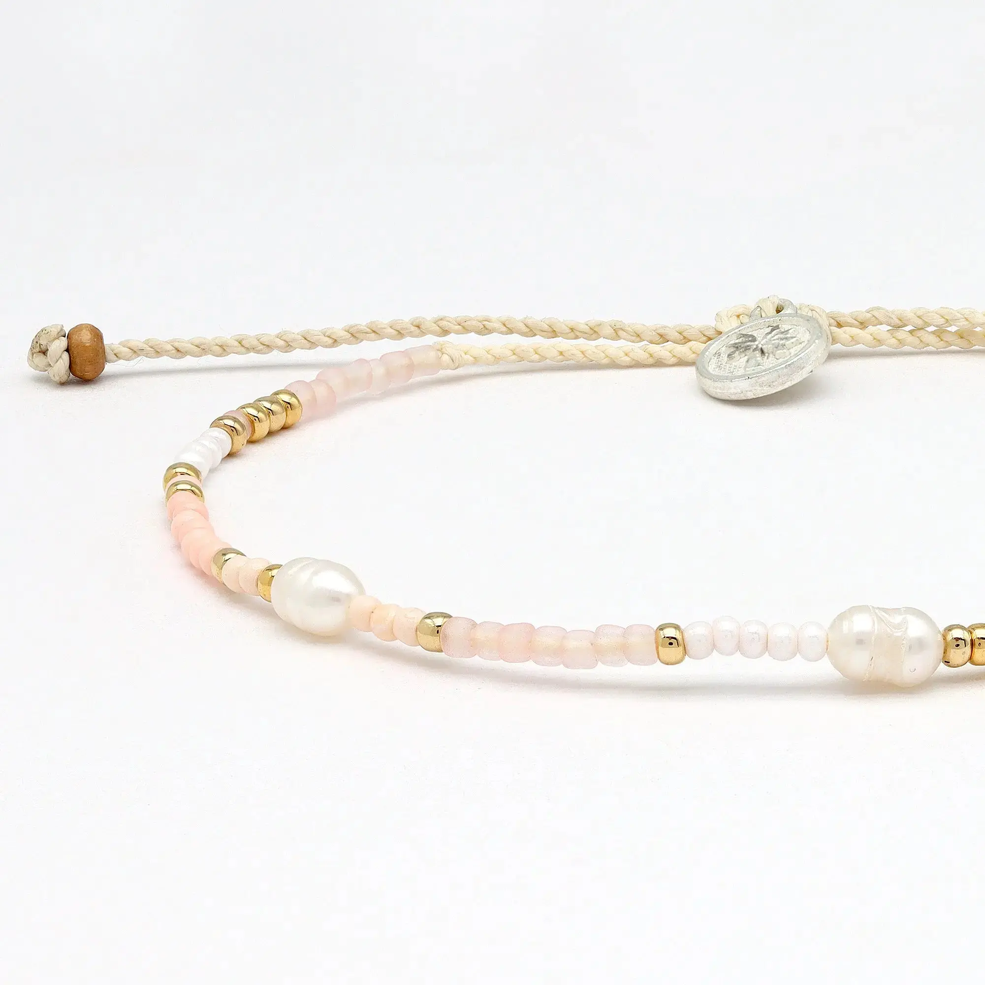 Pineapple Island Giada Cinta Pearl Beaded Surf Bracelet - Image 5