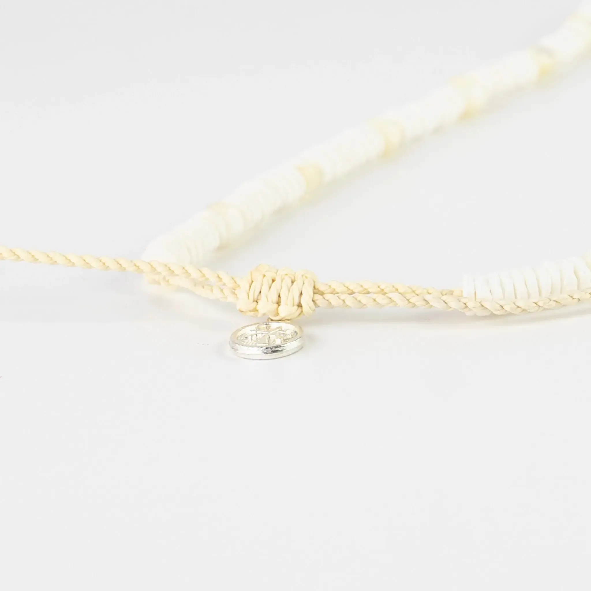 Pineapple Island Madasari Beach Mother of Pearl Necklace White - Image 4