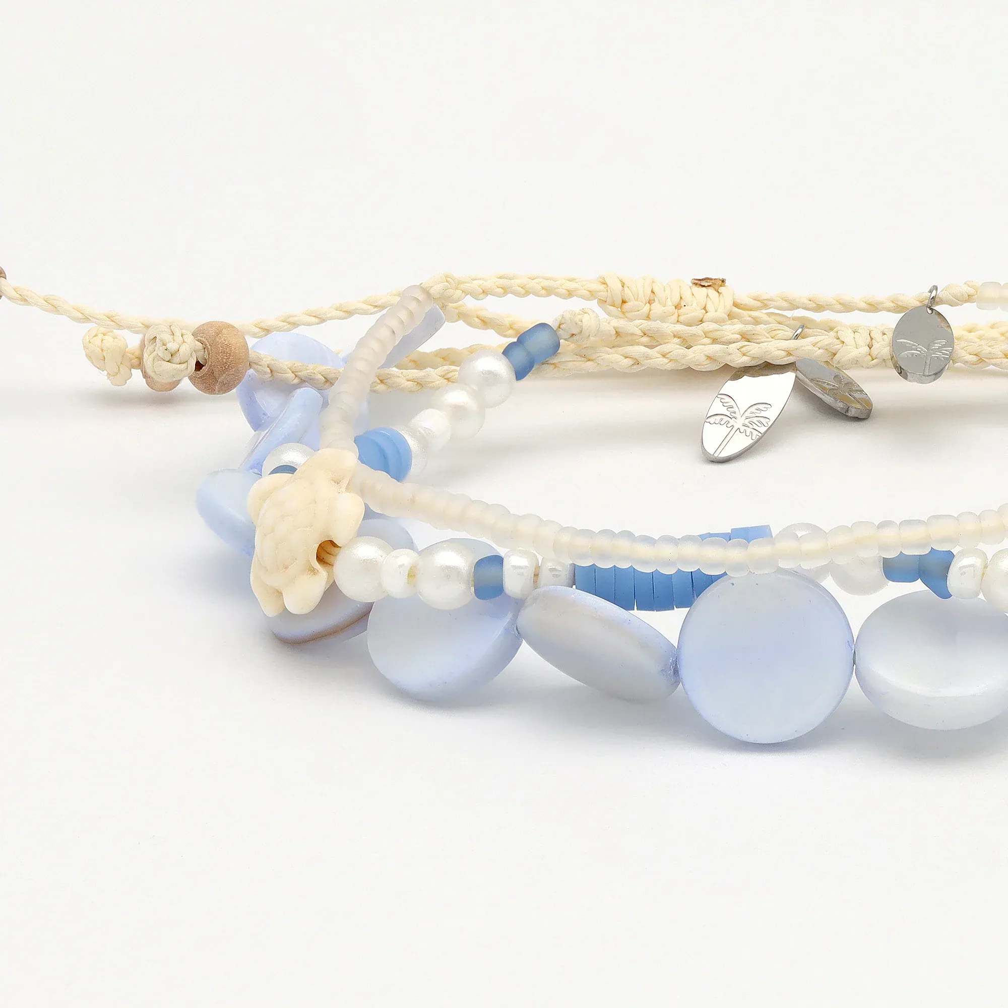 Pineapple Island Nereids Calm Blue Bracelet Trio Set - Image 5