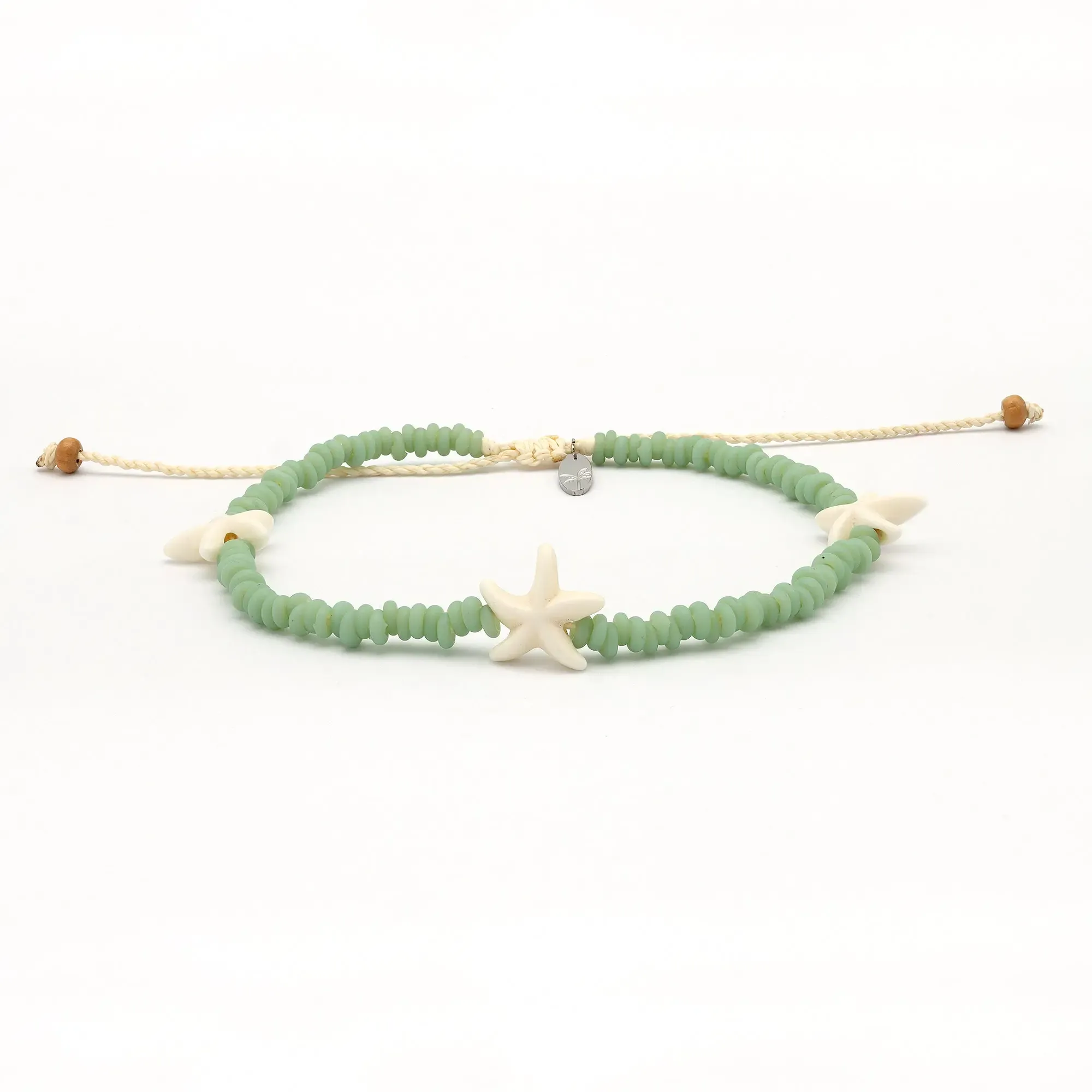 Pineapple Island Tidepool Starfish Anklet Green - Image 4