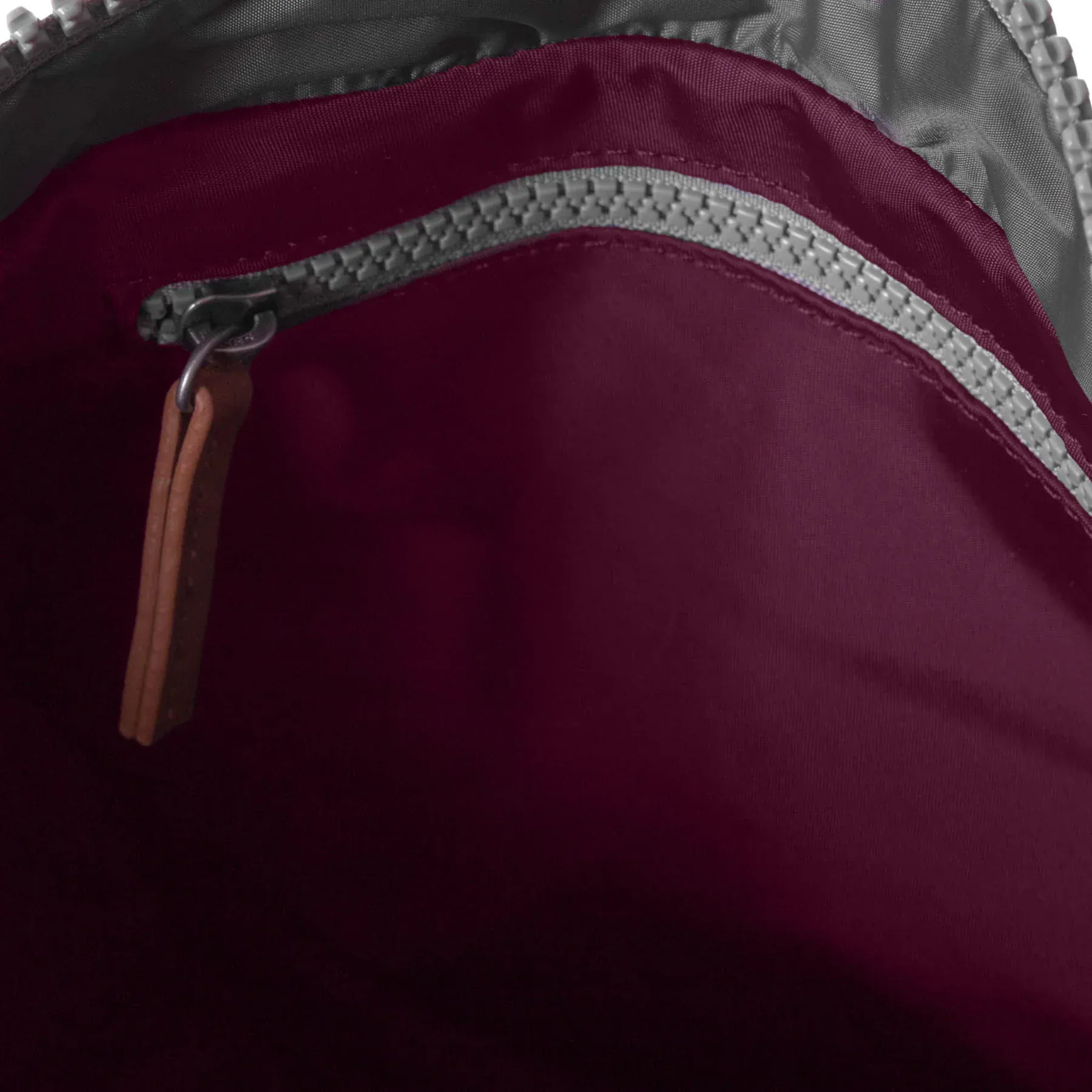 Roka Canfield B Roll Top Backpack Plum Medium Size - Image 5