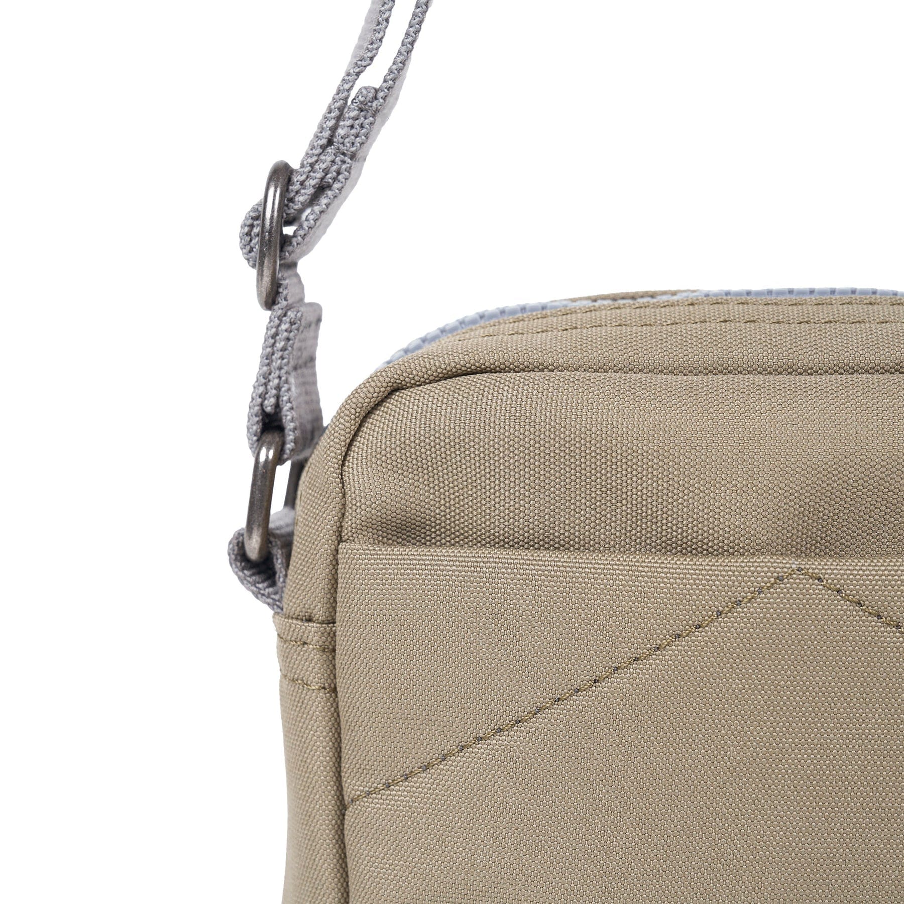 ROKA London Bond Small Crossbody Bag – Taupe - Image 4