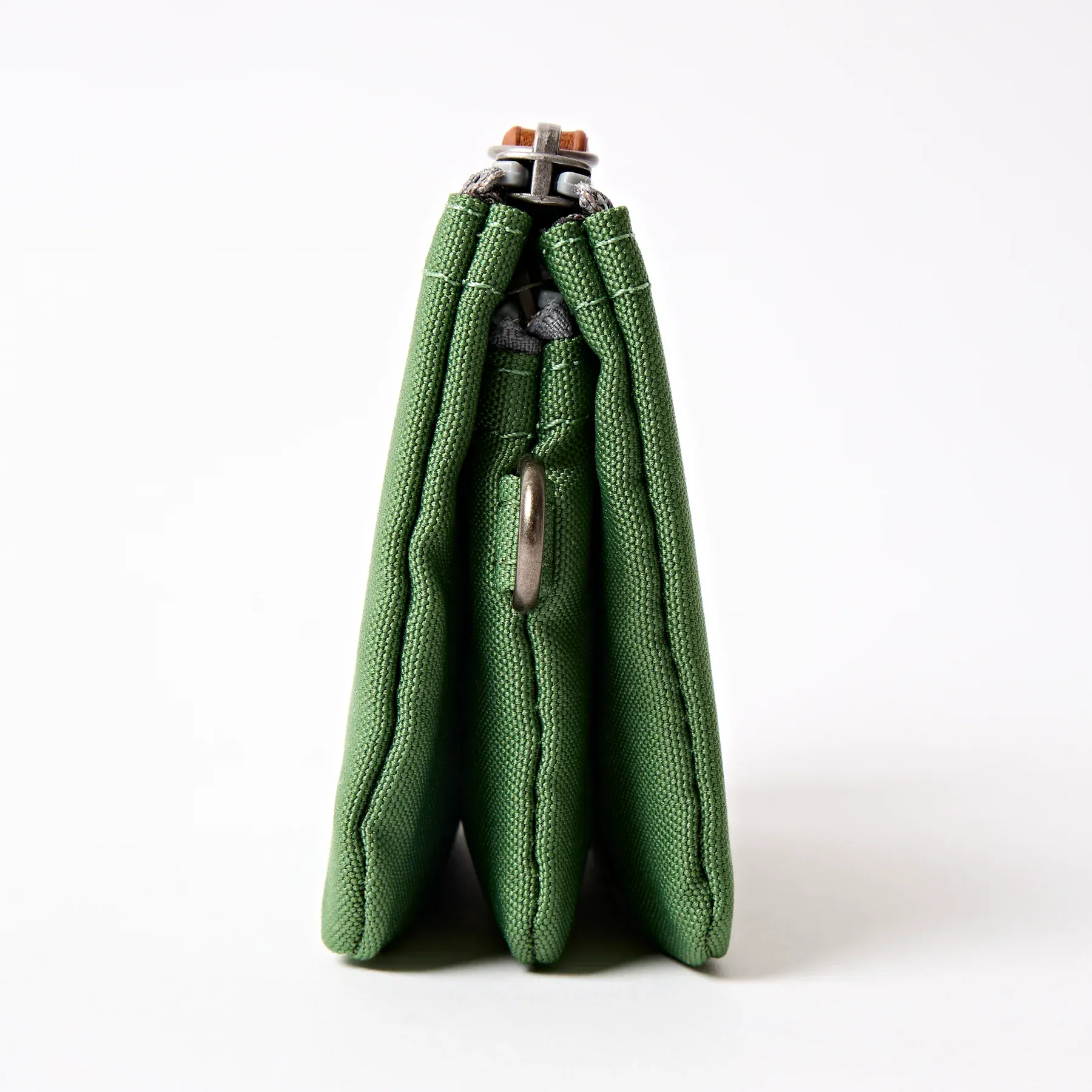 ROKA London Carnaby Small Wallet – Artichoke - Image 3