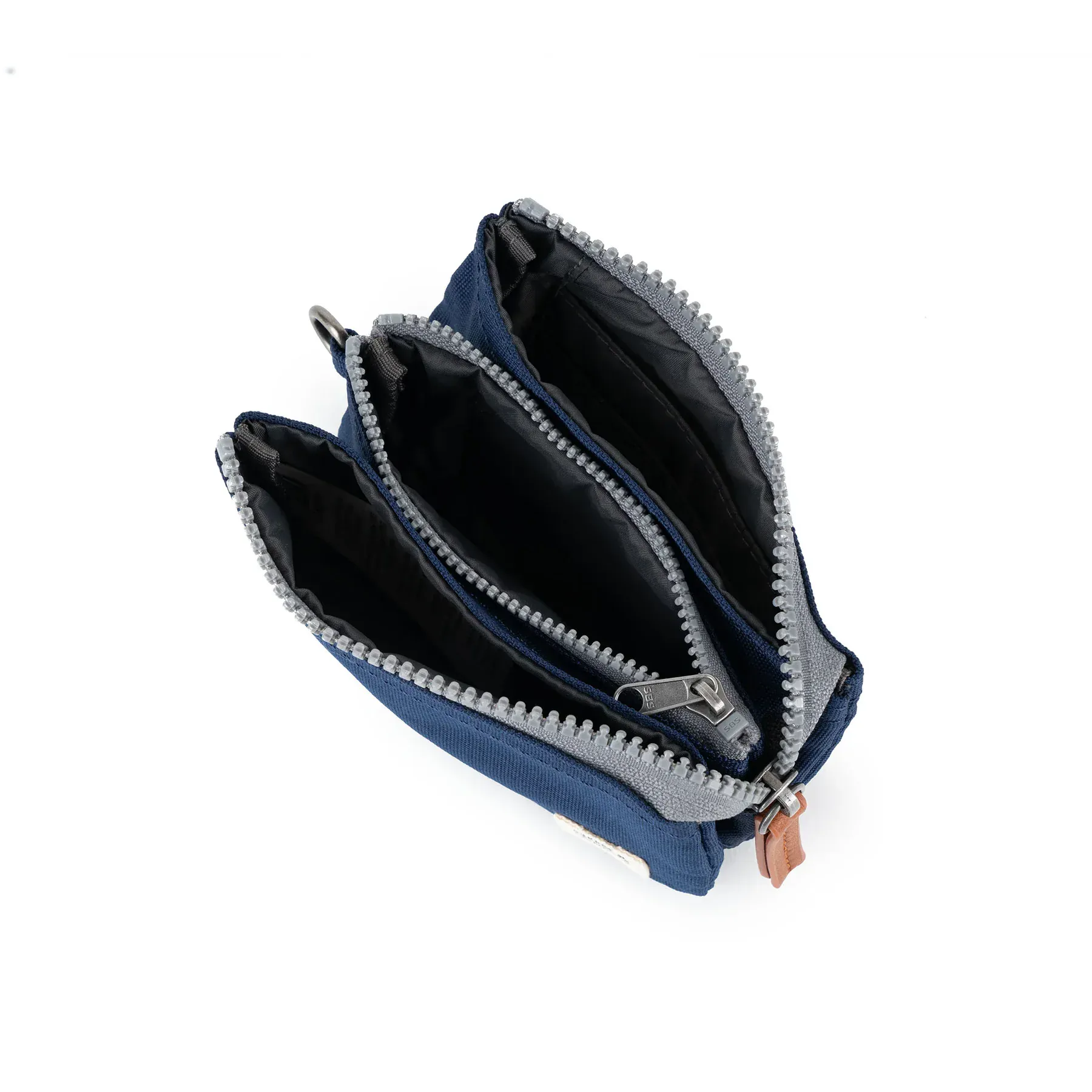 ROKA London Carnaby Small Wallet – Crisp Blue - Image 5