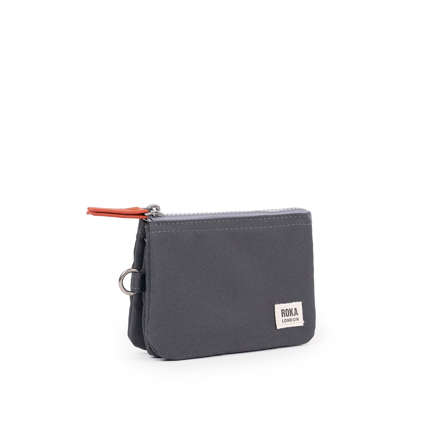 ROKA London Carnaby Small Wallet – Faded Black - Image 7