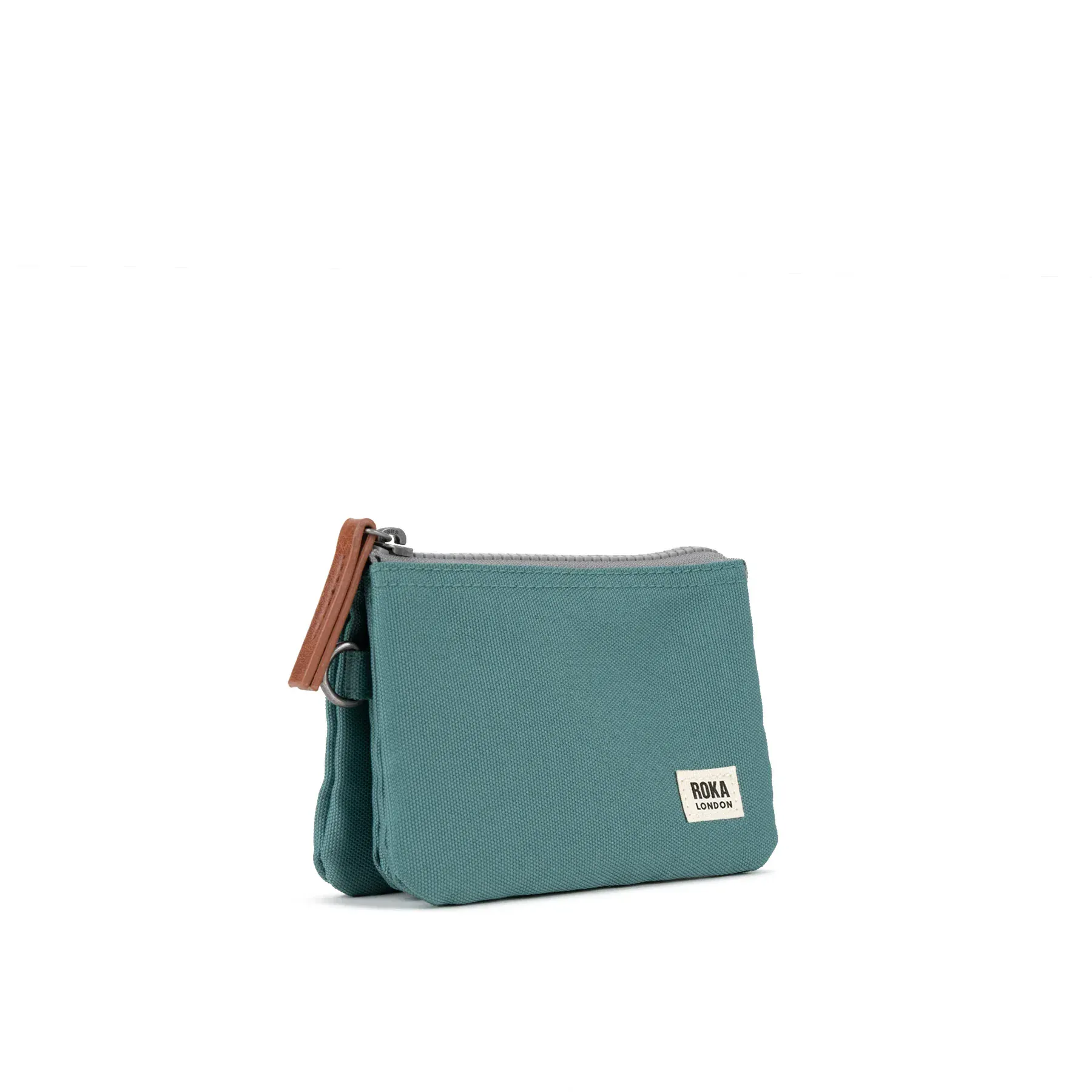 ROKA London Carnaby Small Wallet – Sage - Image 6