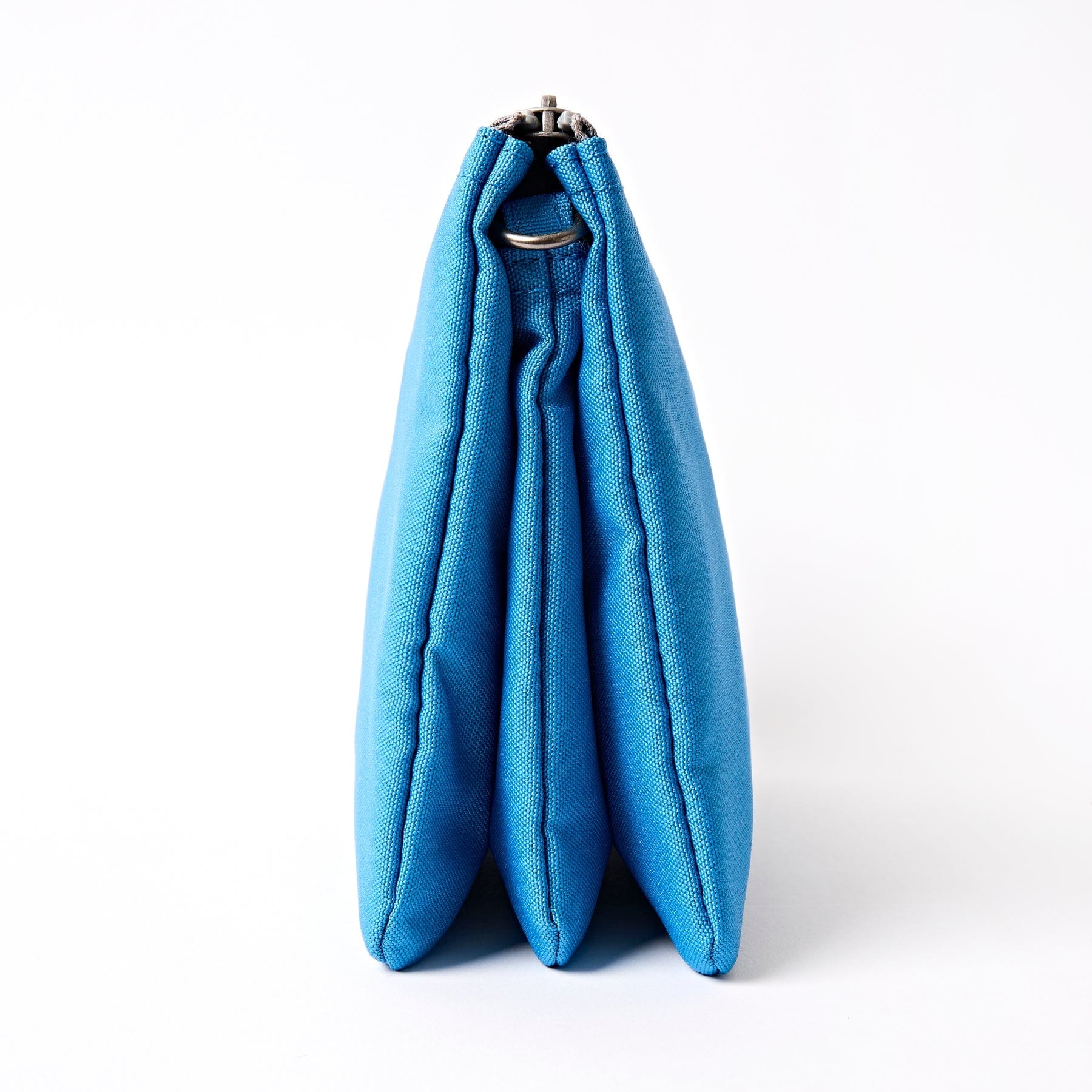 ROKA London Carnaby XL Crossbody Bag – Malibu Blue - Image 5