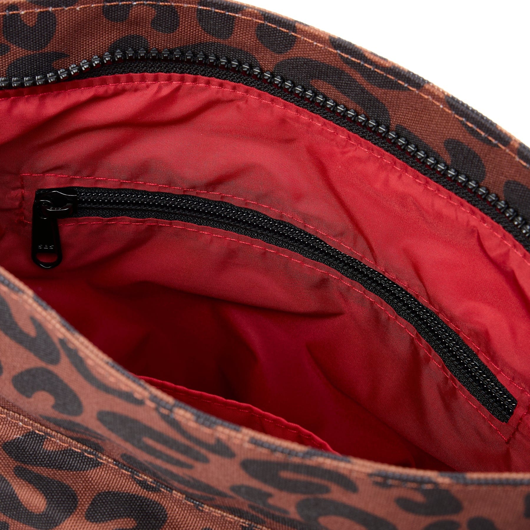 ROKA London Kennington B Crossbody Bag – Leopard Print - Image 6