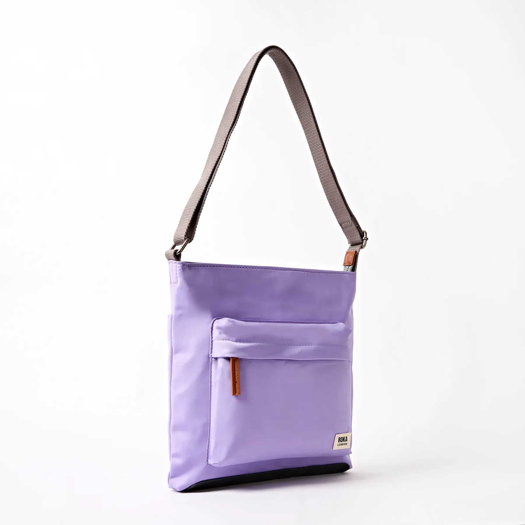 ROKA London Kennington B Crossbody Bag – Thistle Bloom - Image 6