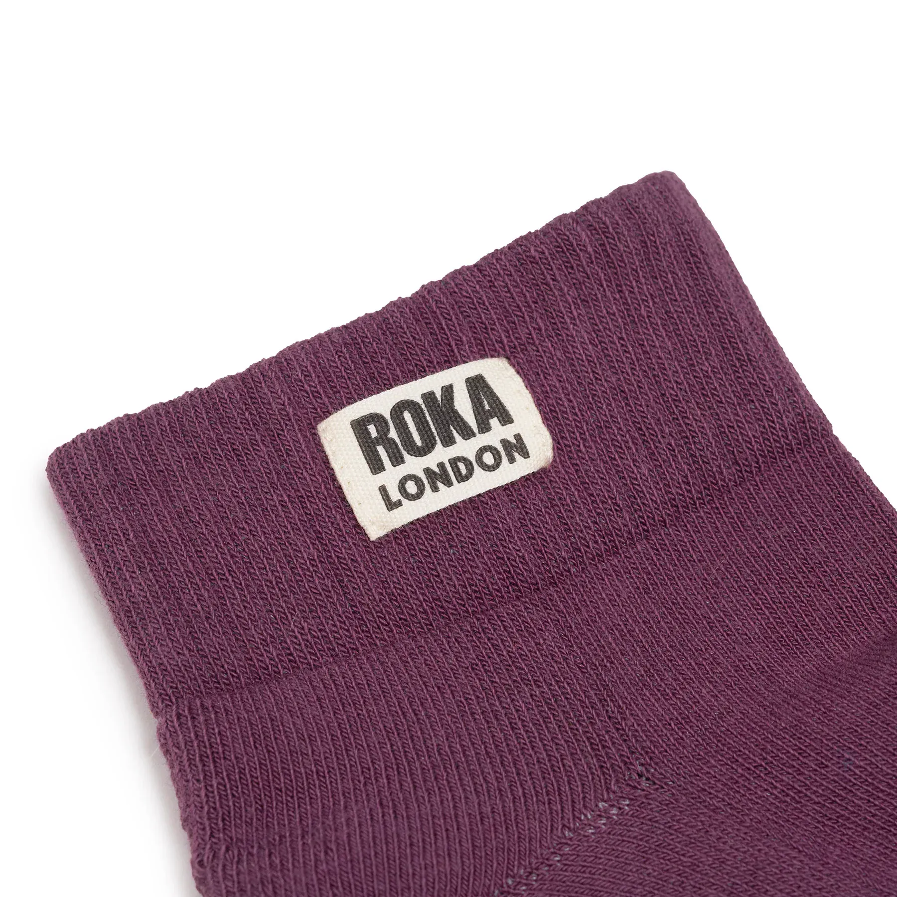 ROKA Wembley Ankle Socks for Women in Berry - Image 4