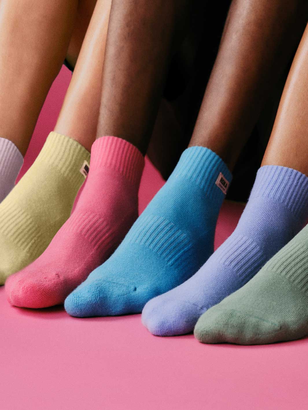 ROKA Wembley Ankle Socks for Women in Matcha Green - Image 4
