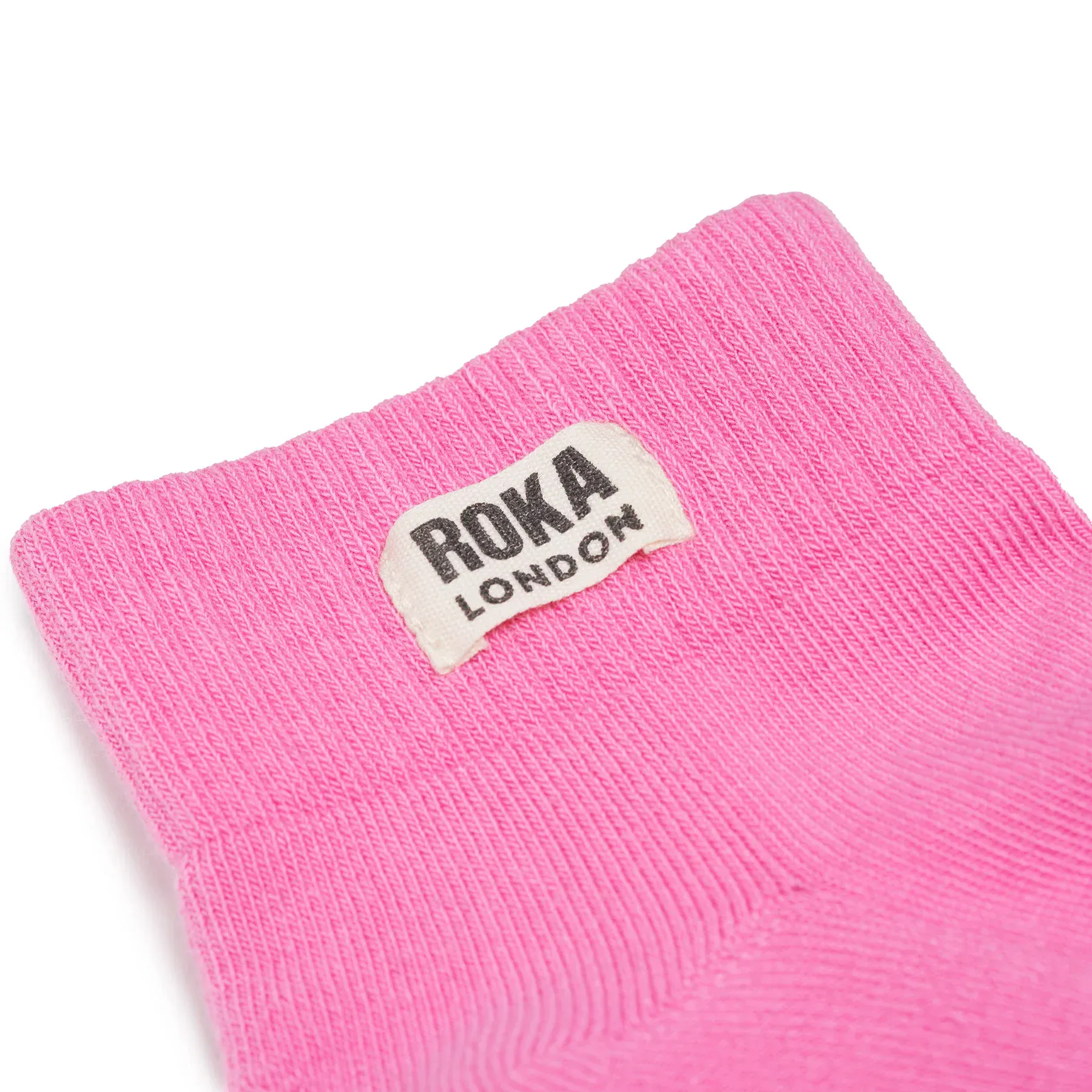 ROKA Wembley Ankle Socks for Women in Pink Carnation - Image 4