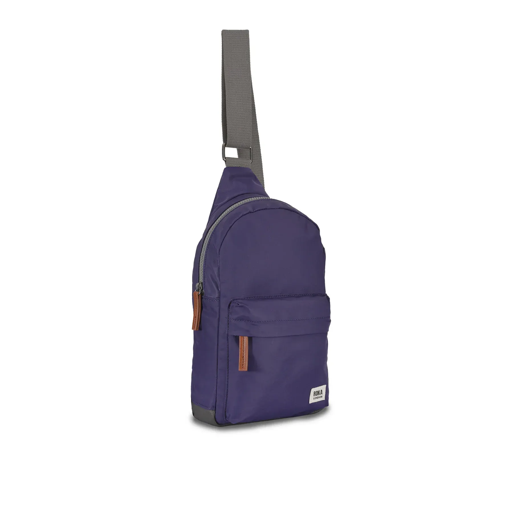 ROKA Willesden Sling Bag in Mulberry - Image 6