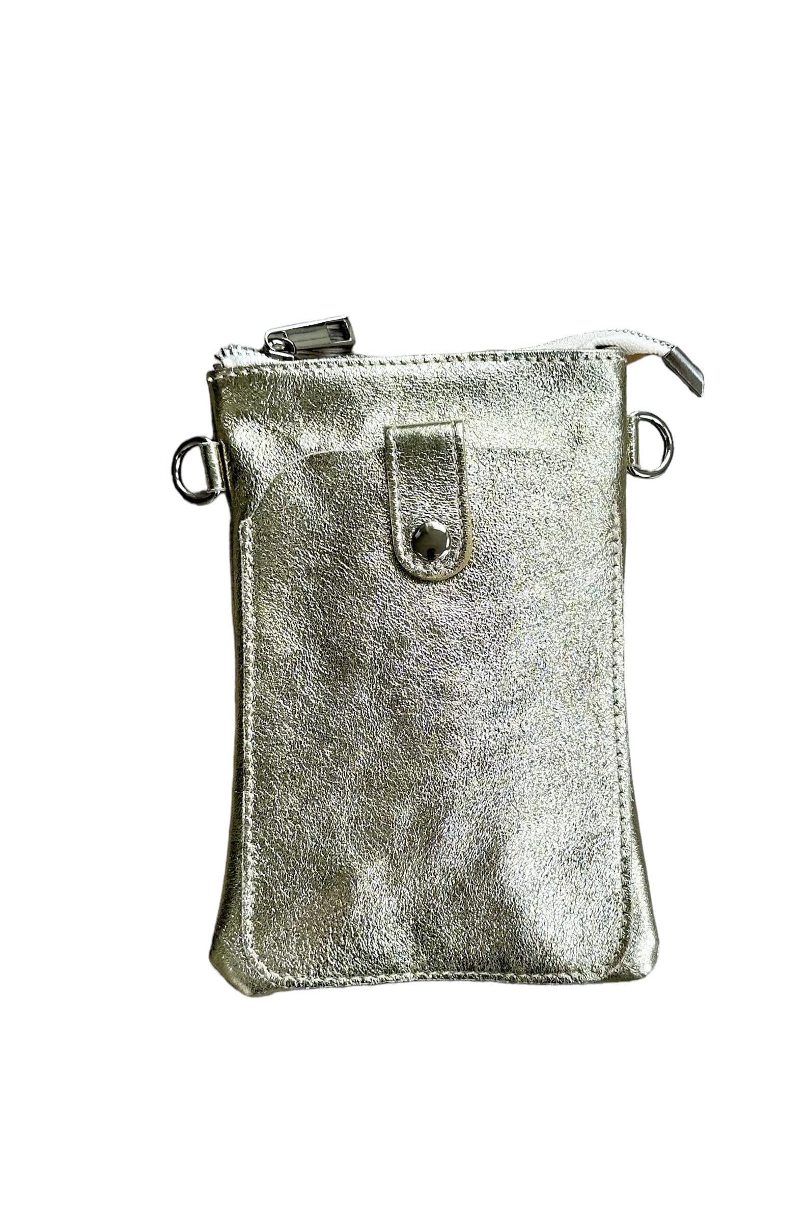 Small Italian Leather Crossbody Phone Bag , Available in 12 Colours - Image 18