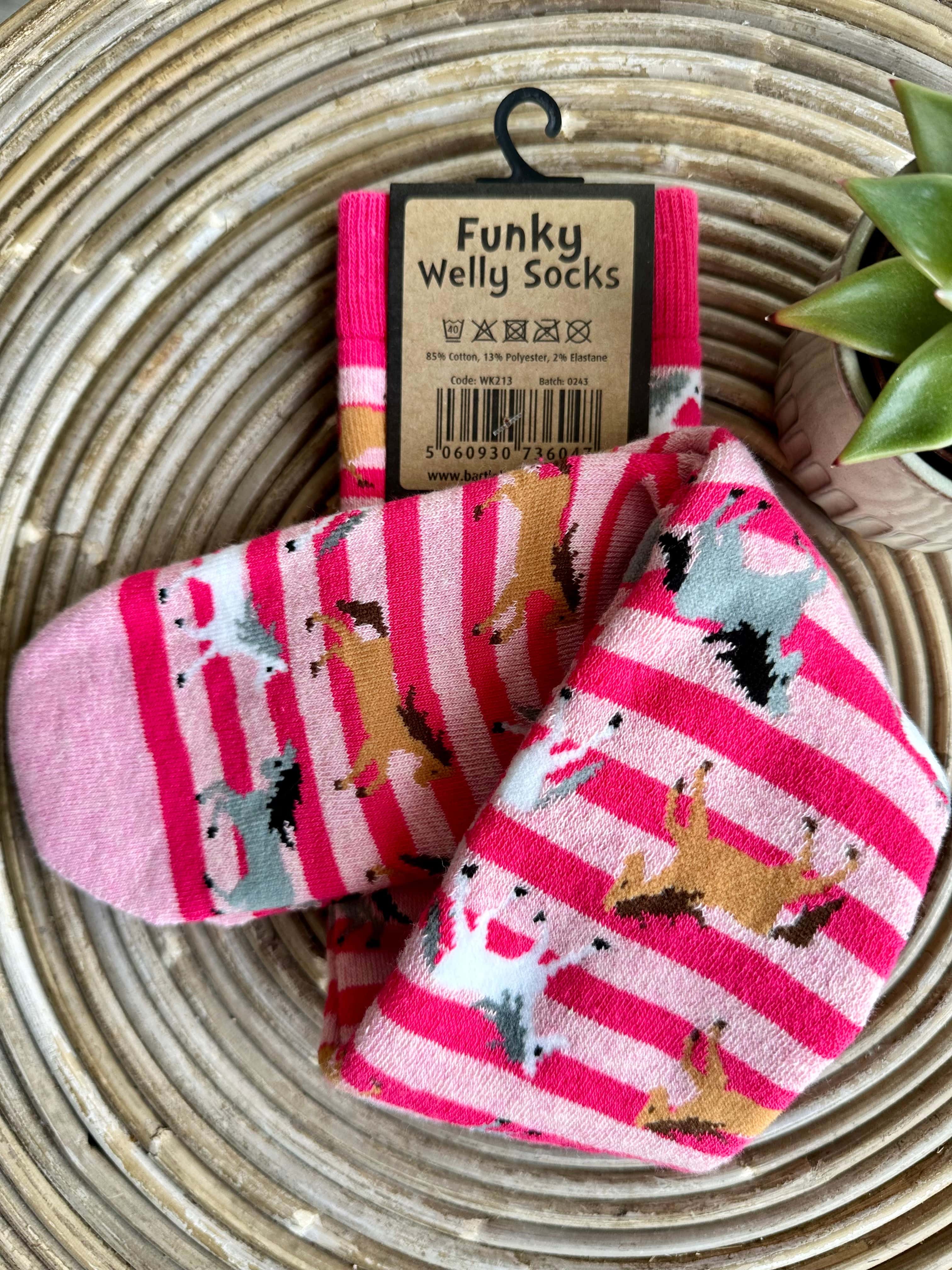 Bartleby’s Soft Cotton Welly Socks , Funky Novelty Designs - Image 15